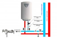 Не забывайте переключать краны при отключении водонагревателей