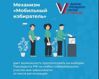 «Мобильный избиратель» даёт возможность проголосовать в любой точке России